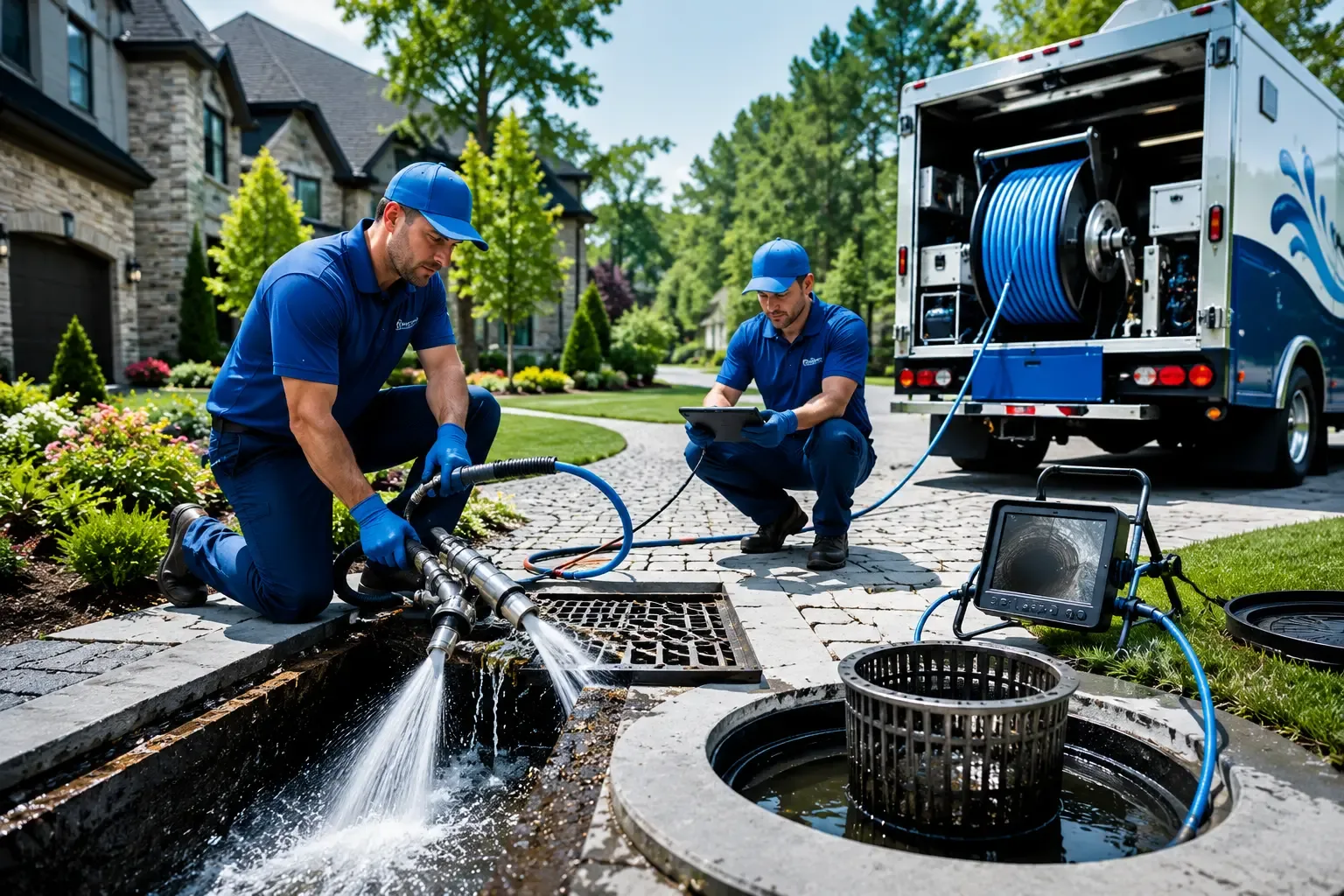 Local outdoor drain cleaning professionals in Gustine, TX