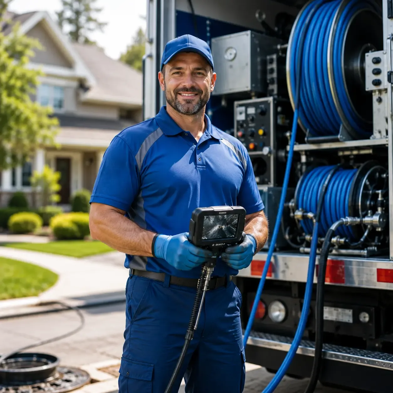 Local outdoor drain cleaning specialists in Gustine, TX